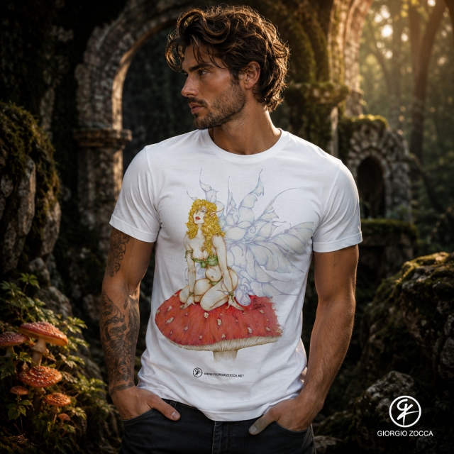Fragaria T-shirt unisex White